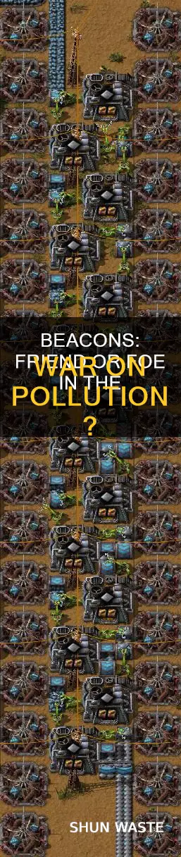 do beacons reduce pollution factorio