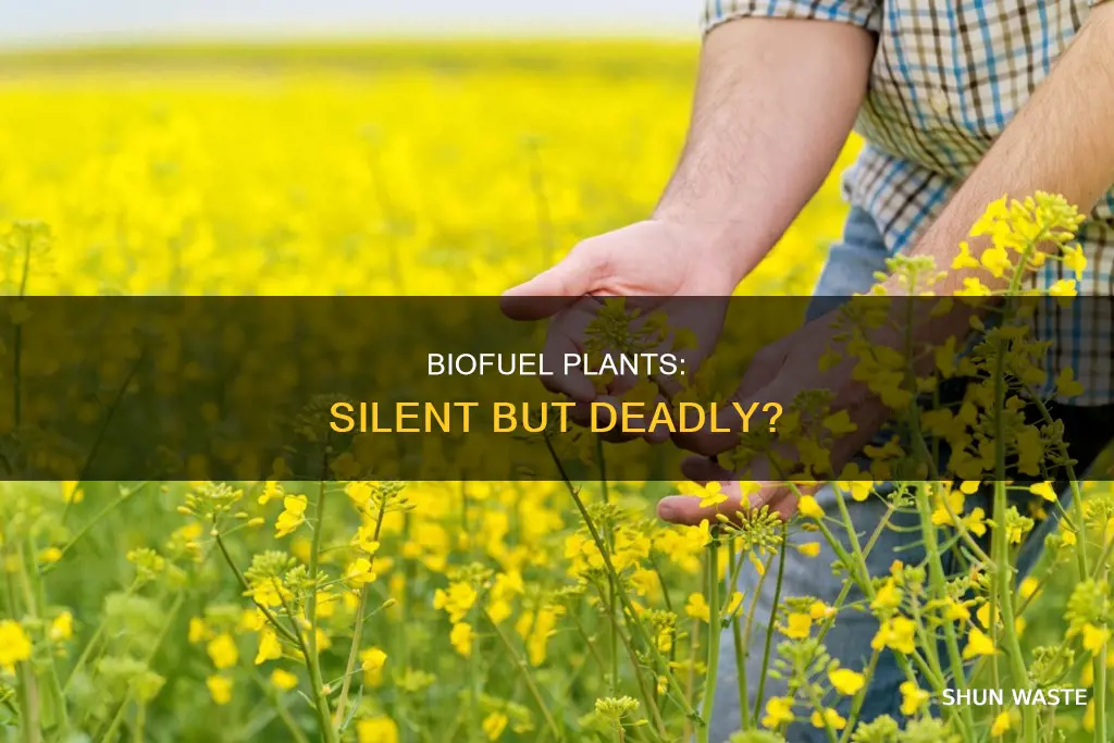 do biofuel plants emit noise pollution