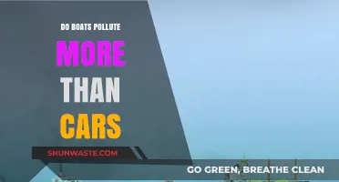 How Green is the Blue: Boats vs Cars