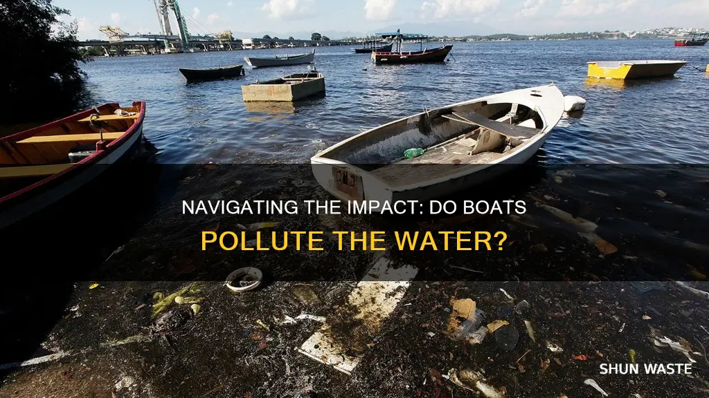 do boats pollute the water