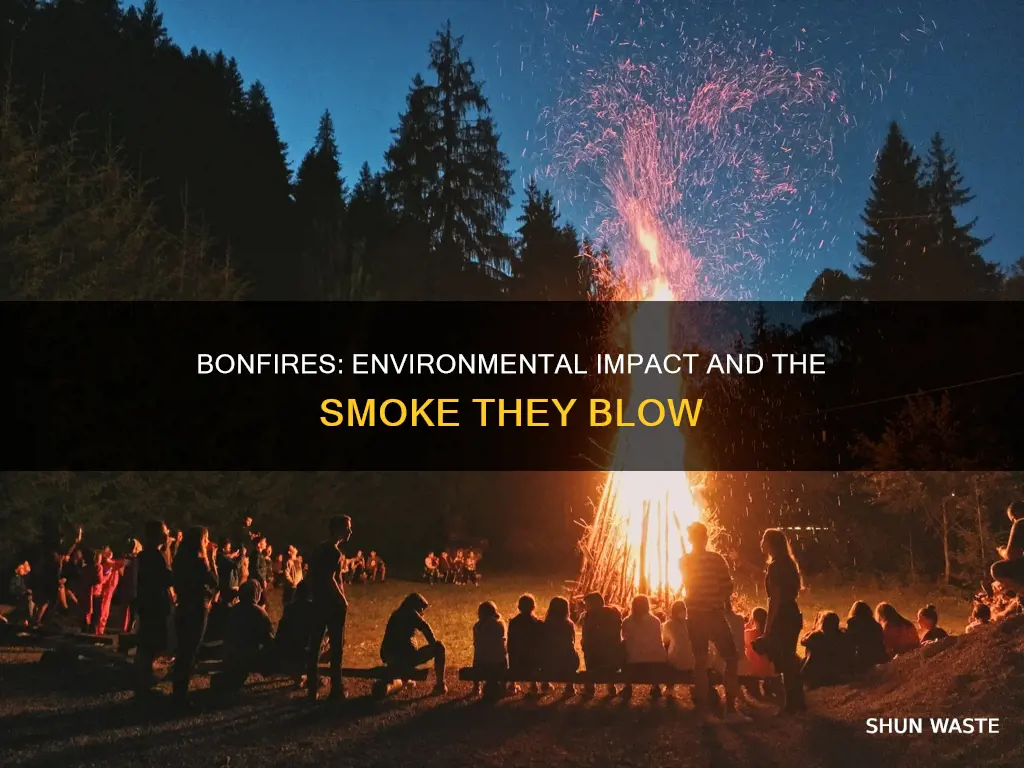 do bonfires cause pollution