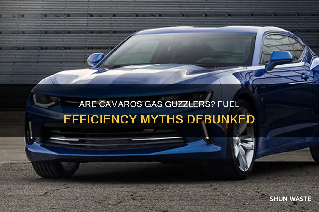 do camaros waste a lot of gas