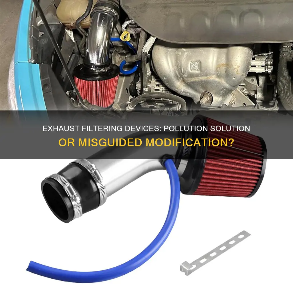 do car exhaust filtering devices reduce pollution