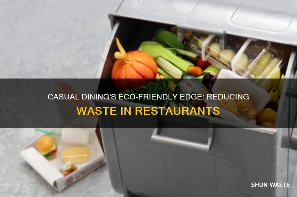 do casual dining restaurants have less waste