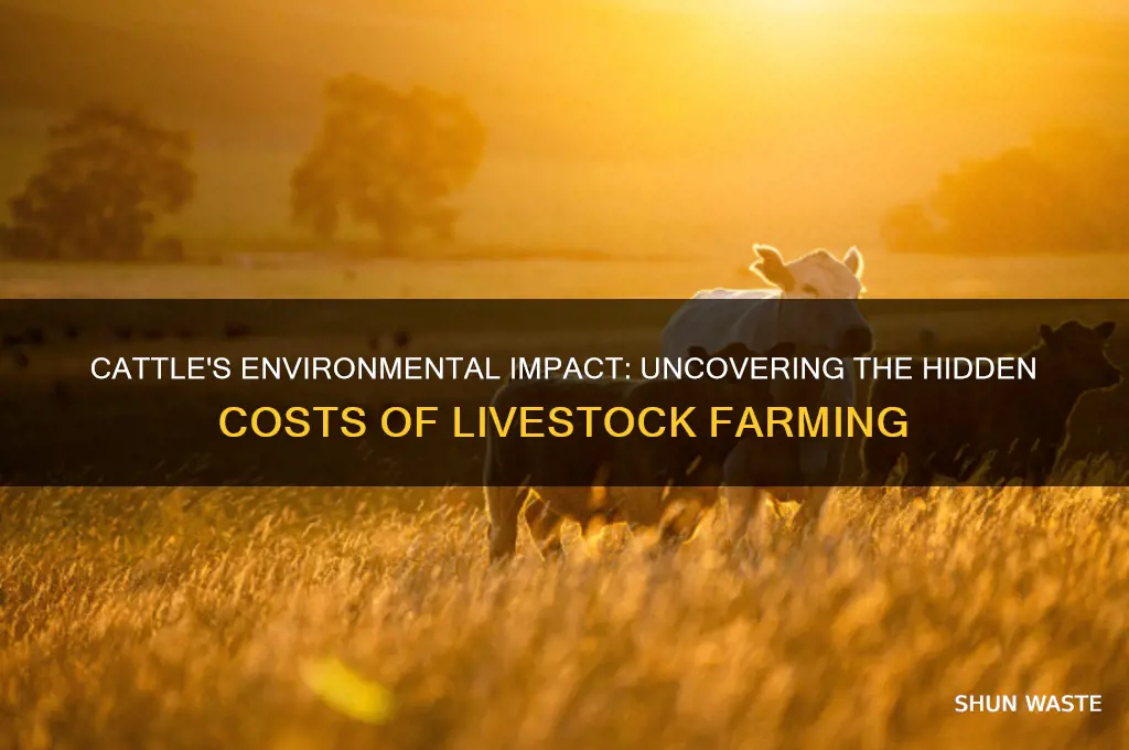 do cattle have negative impacts on the environment