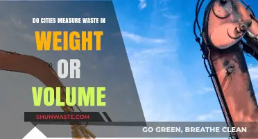 How Cities Measure Waste: Weight vs. Volume Explained