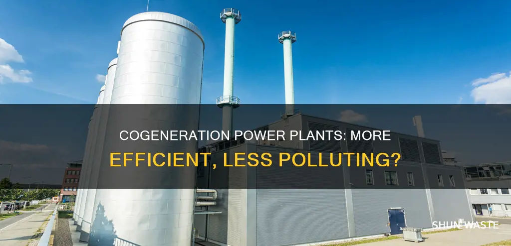 do cogeneration power plants have more pollution