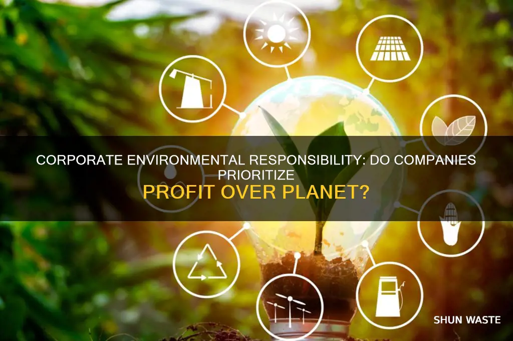 do companies care if they negatively impact the environment