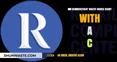Connecticut Waste Codes: Do They Always Start with the Letter C?
