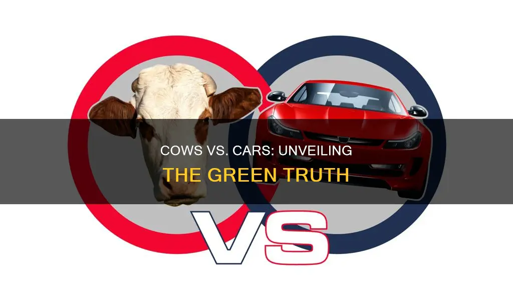 do cows cause more pollution than cars