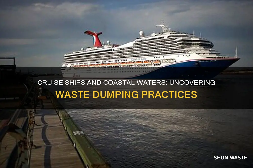 do cruise ships dump waste in islands coastal waters