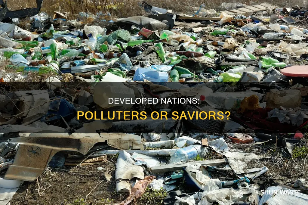 do developed countries pollute more