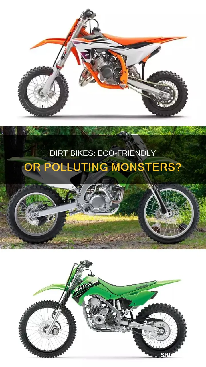 do dirt bikes pollute