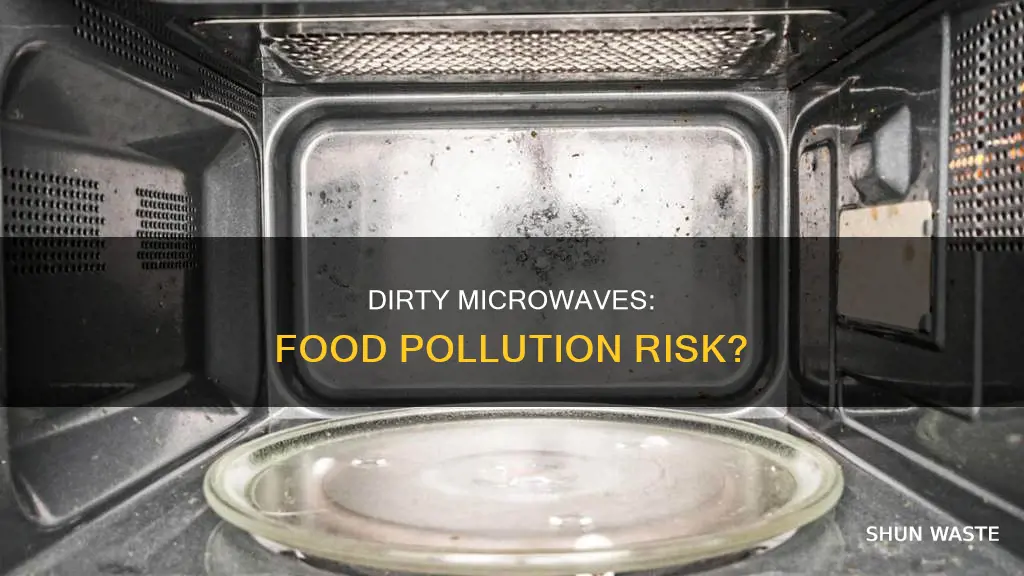 do dirty microwaves pollute food