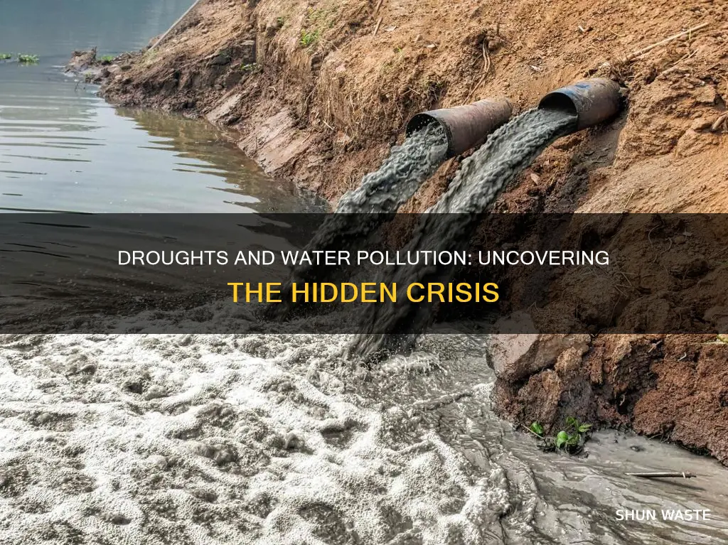 do droughts pollut water