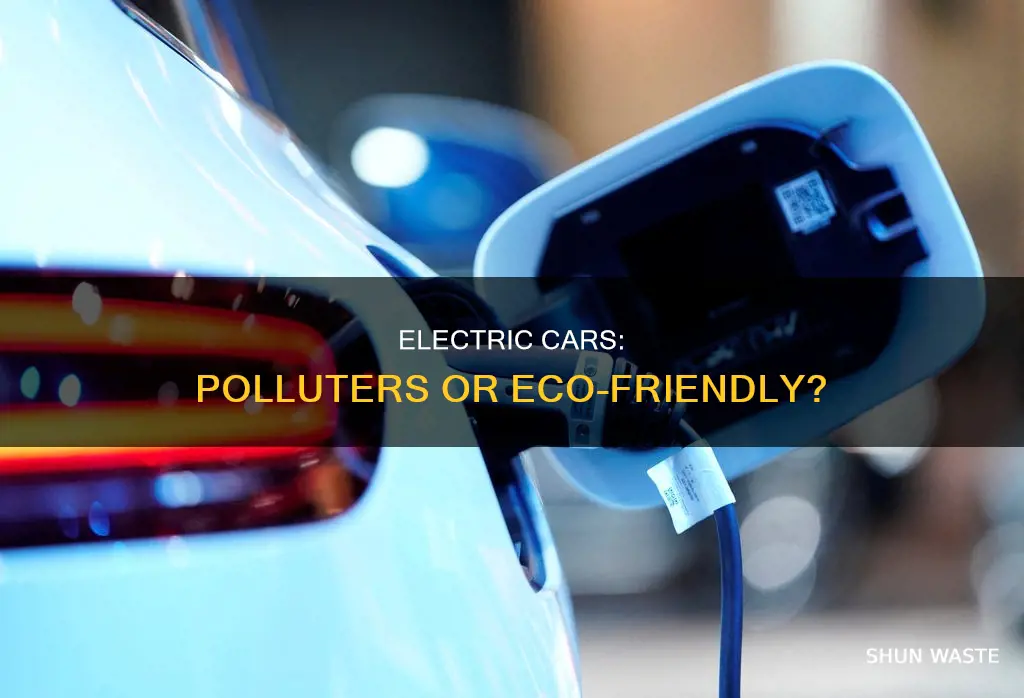 do electric cars pollute more than diesel