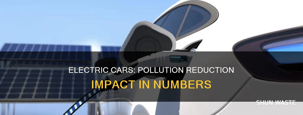 do electric cars reduce pollution graph