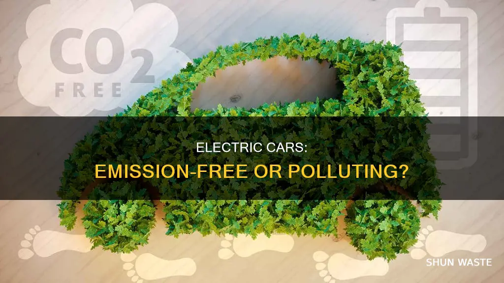 do electric cars release pollutants