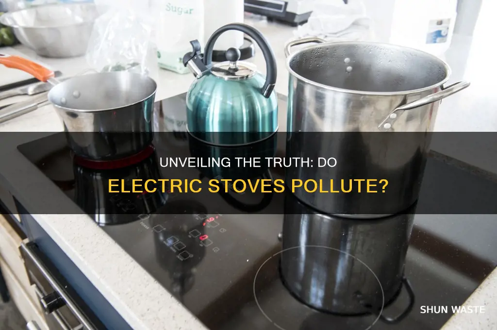 do electric stoves cause pollution