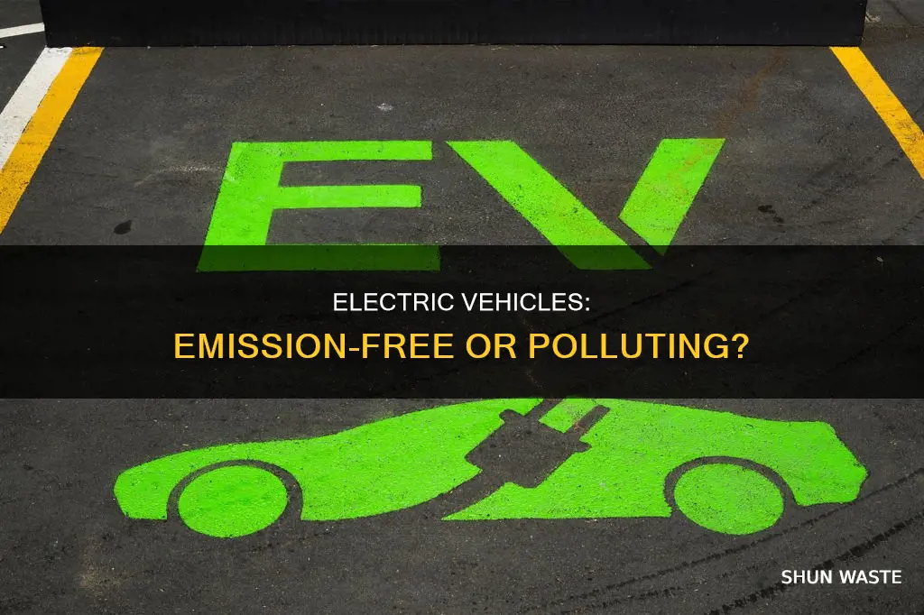 do electric vehicles emit pollution