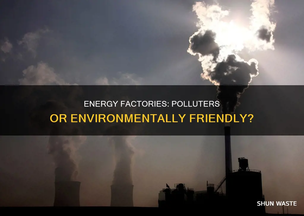 do energy factories pollute
