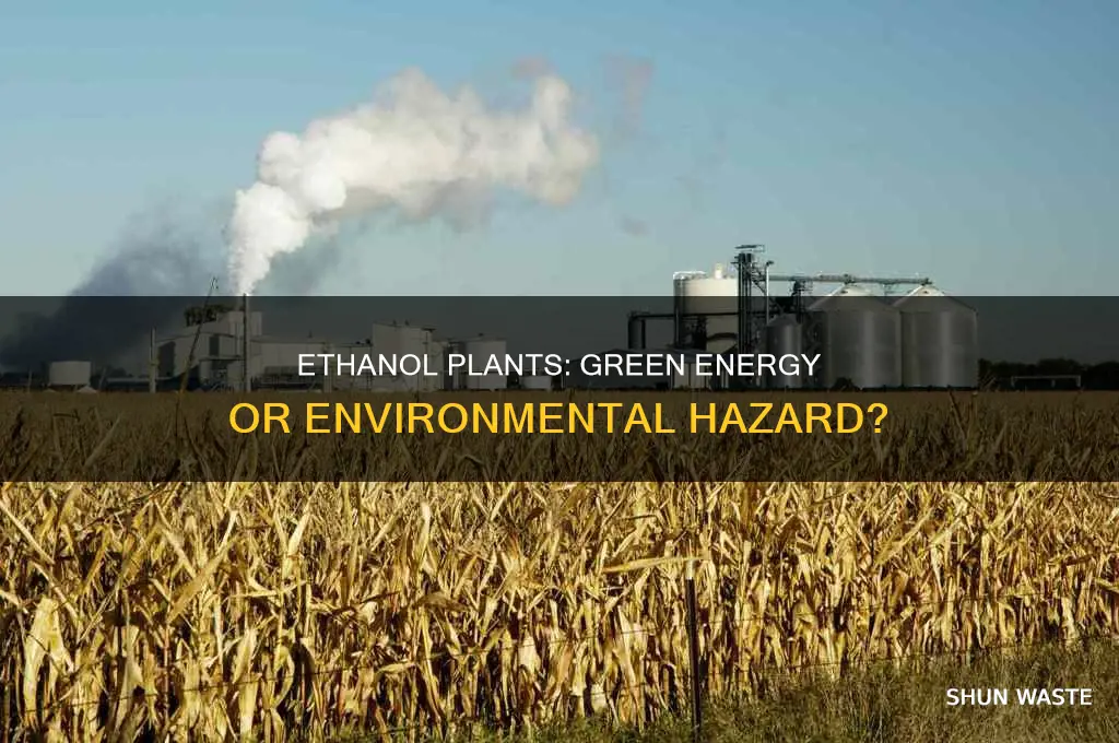 do ethanol plants cause pollution