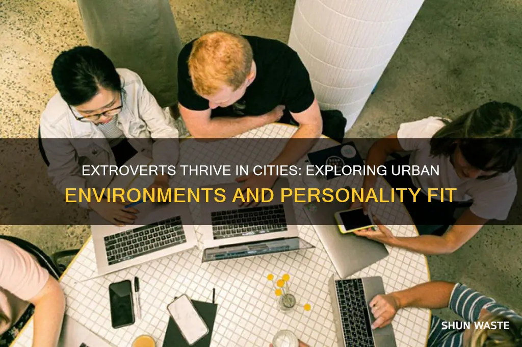 do extroverts work better in city environments