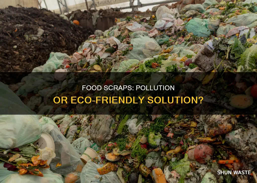 do food scraps pollute