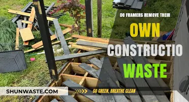 Do Framers Handle Their Own Construction Waste Removal?