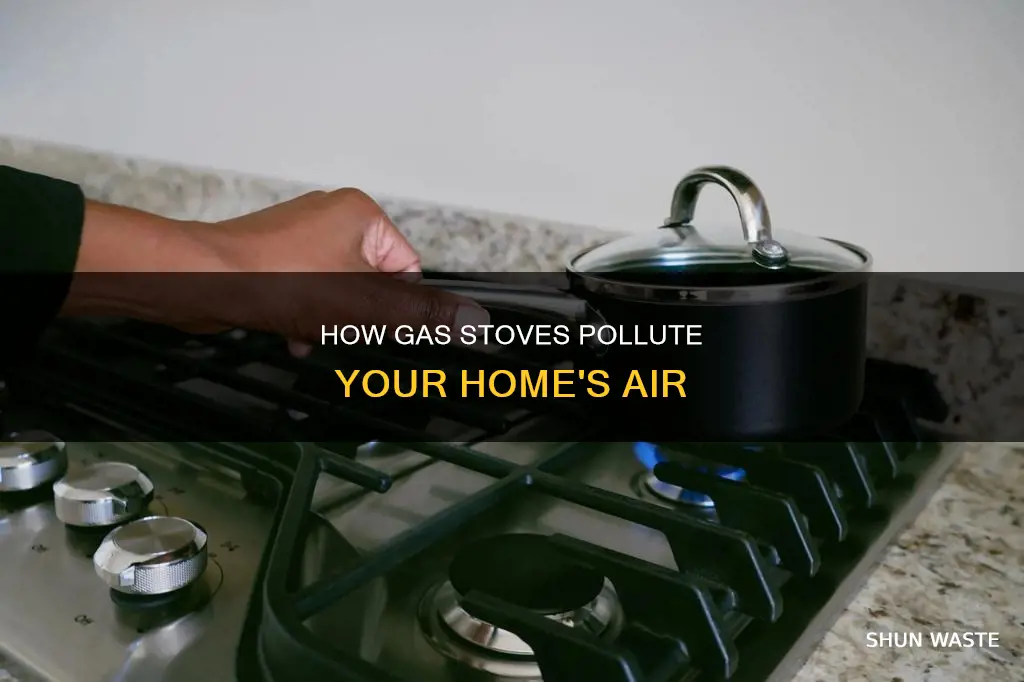 do gas stoves pollute homes