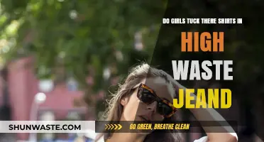 Tucking Shirts into High-Waisted Jeans: A Girl's Style Guide