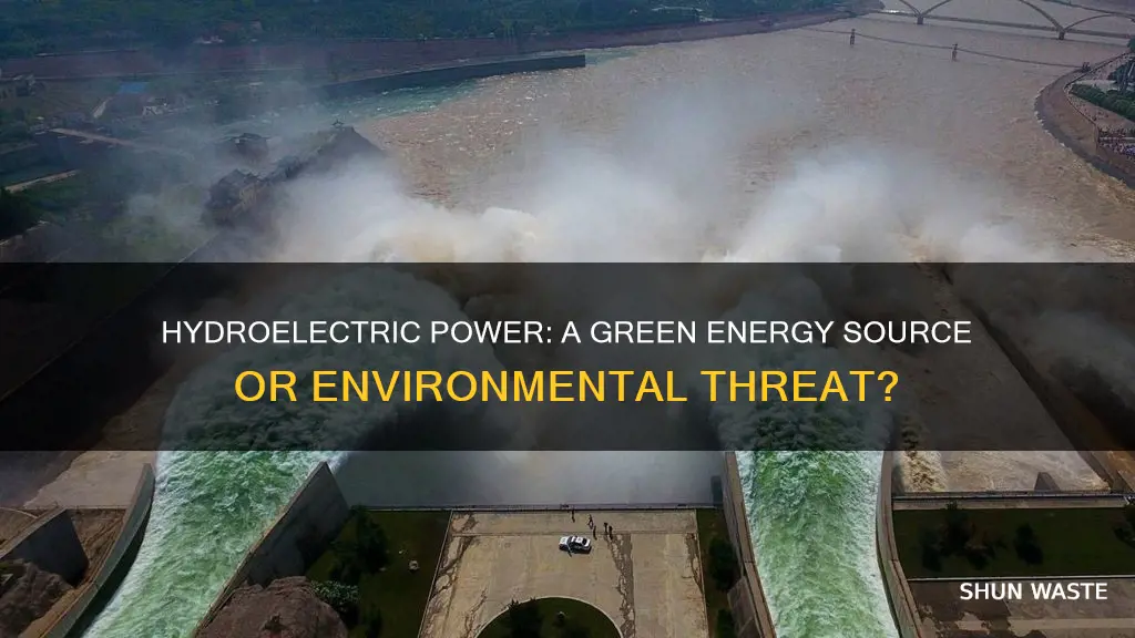 do hydroelectric power plants cause pollution