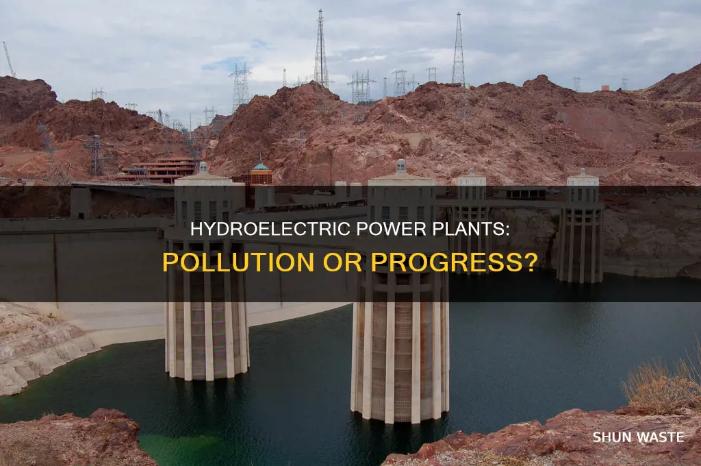 do hydroelectric power plants pollute