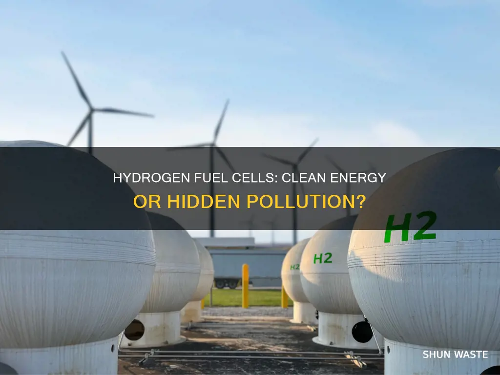 do hydrogen fuel cells cars cause pollution