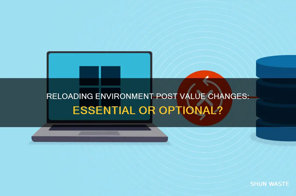 do i need to reload environment after changing values
