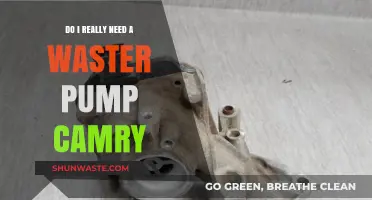 Is a Water Pump Necessary for Your Toyota Camry?