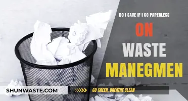 Go Paperless, Save Money: The Waste Management Advantage