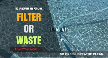 Vacuuming Your Pool: Filter or Waste Setting – Which to Choose?