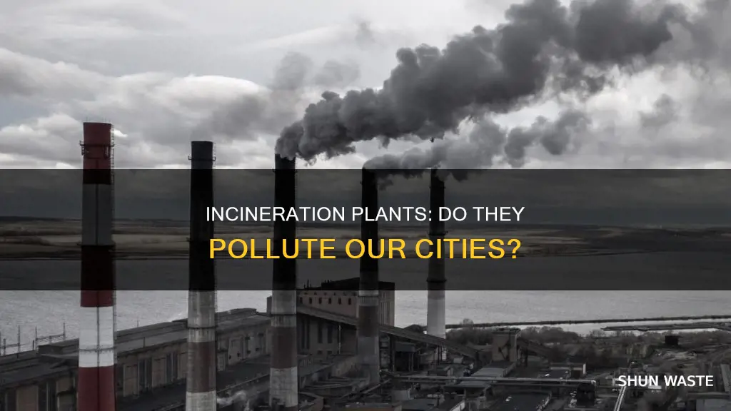do incineration plants create pollution cities skylines