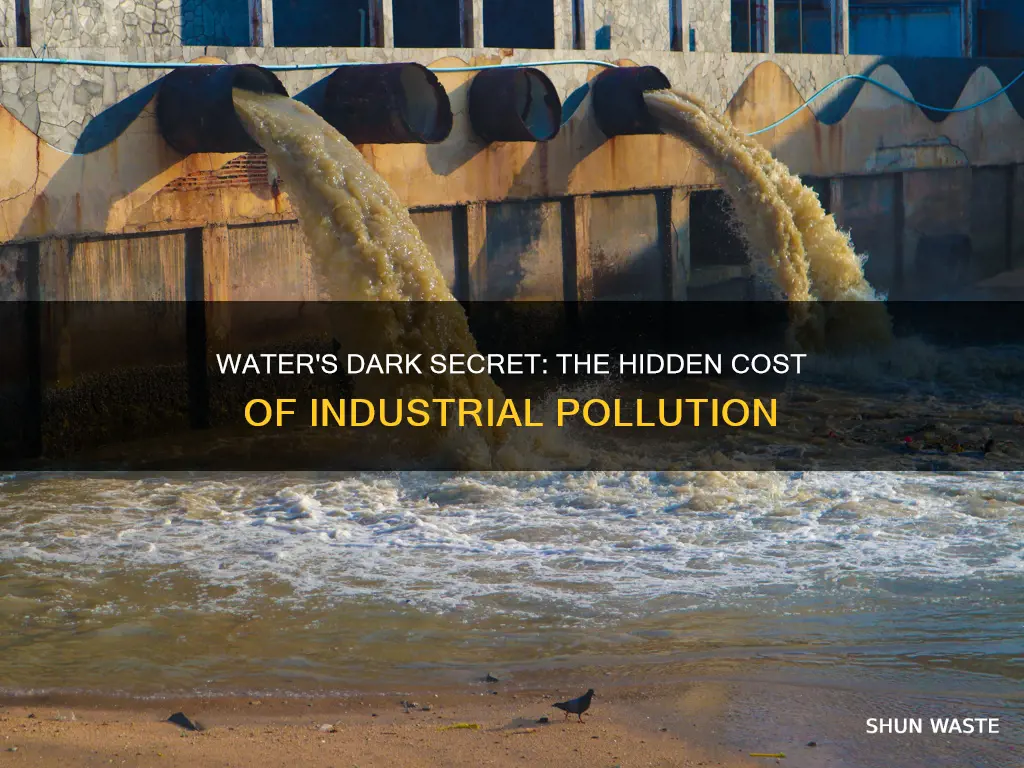 do industries pollute water