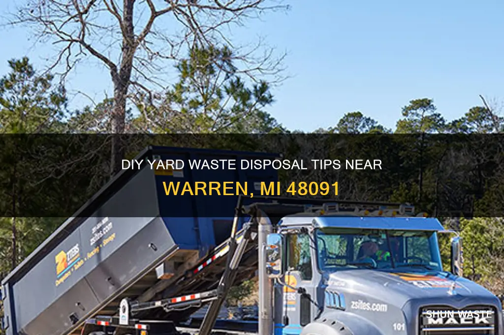 do it yourself yard waste duming near 48091