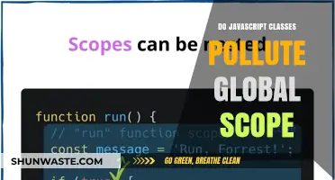 JavaScript Classes: Global Scope Pollution and How to Avoid It
