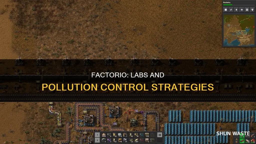 do labs reduce pollution factorio