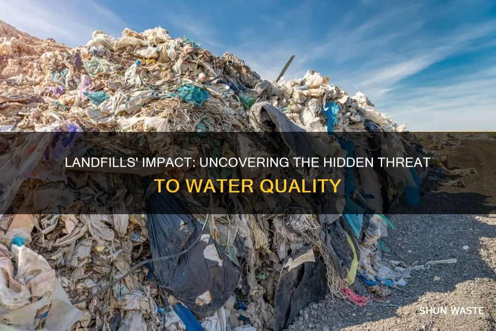 do landfills add to water pollution