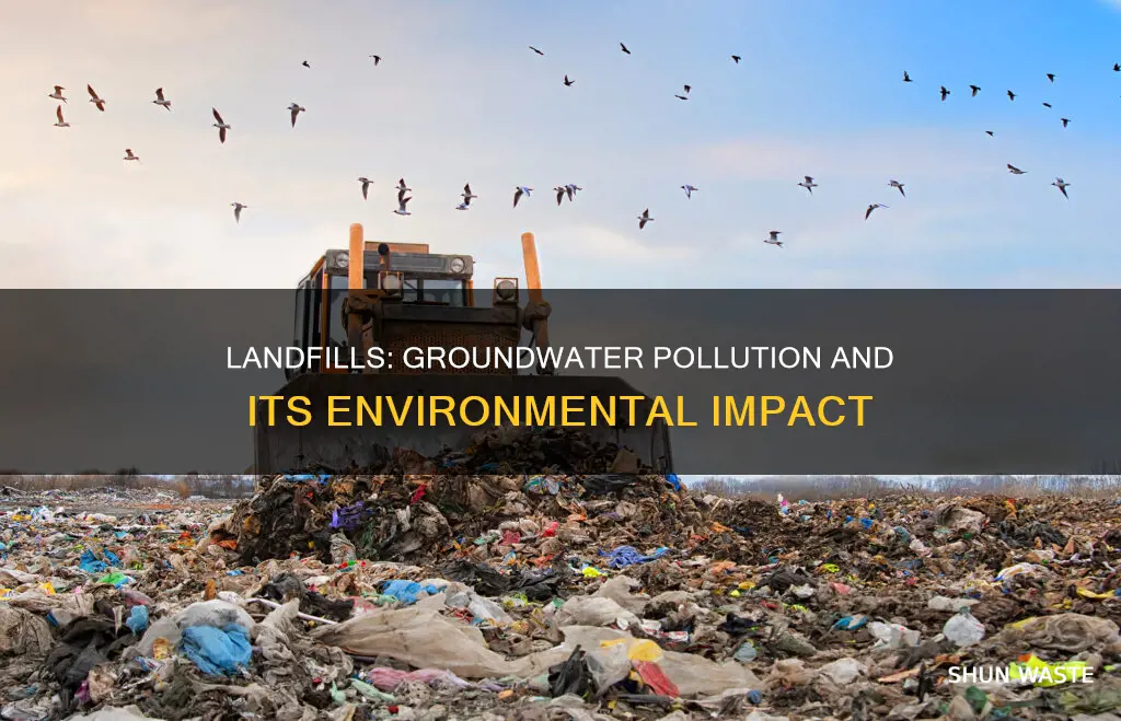 do landfills pollute groundwater