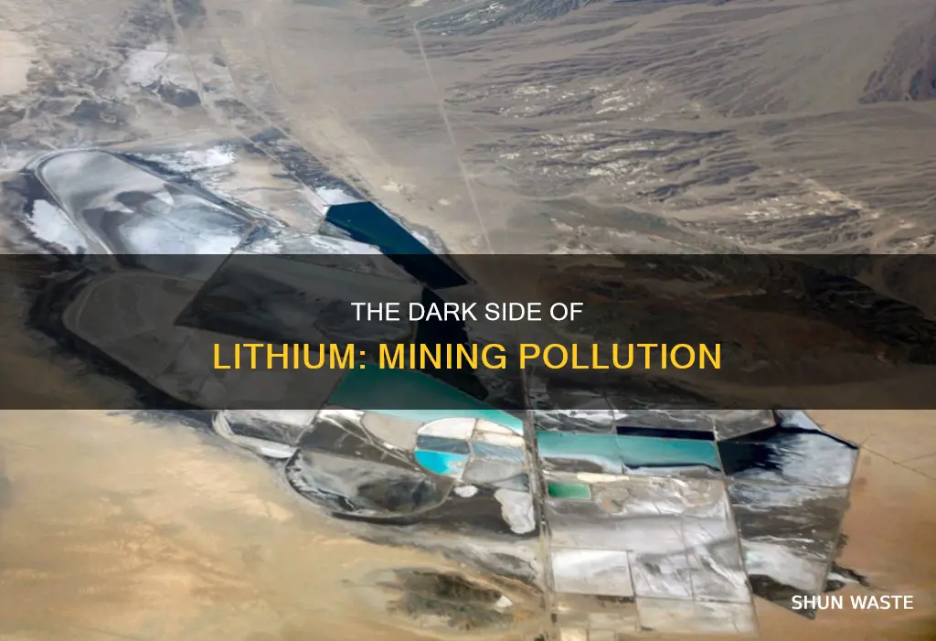 do lithium mines pollution