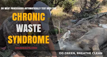 Do Meat Processors Automatically Test Deer for Chronic Wasting Disease?