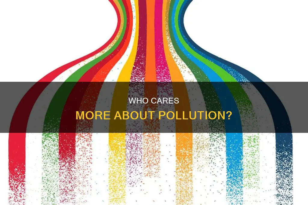 do men or women care about pollution