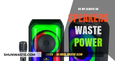 Always-On Speakers: Power Drain or Energy-Efficient Convenience?