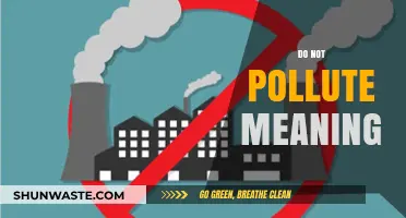 Keep the 'Do Not Pollute' Meaning Clear and Simple